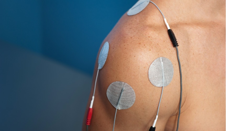 electrotherapy for muscle stimulation and pain relief